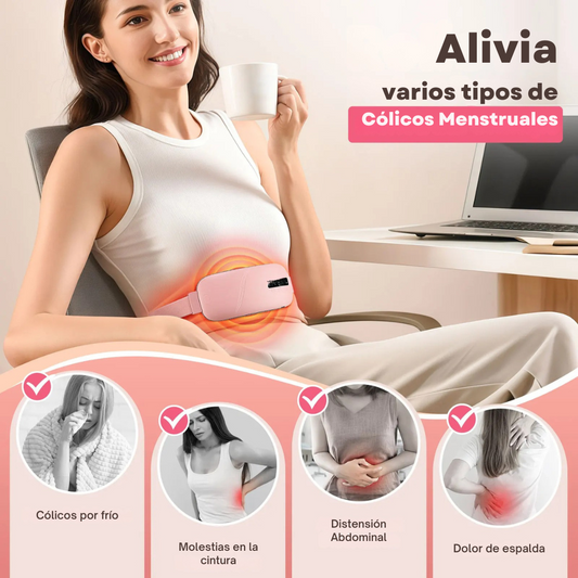 Cinturón térmico para dolor menstrual